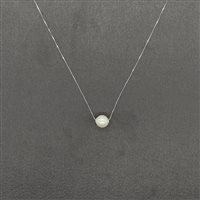 Collar Lelune Mujer in Oro blanco Perla LBGCAK103.90